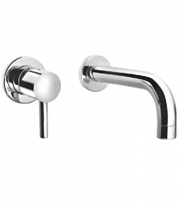 32538 / 22PR Встраиваемый смеситель для раковины 220 мм. носик. Bongio T Mix / T Leva Laterale