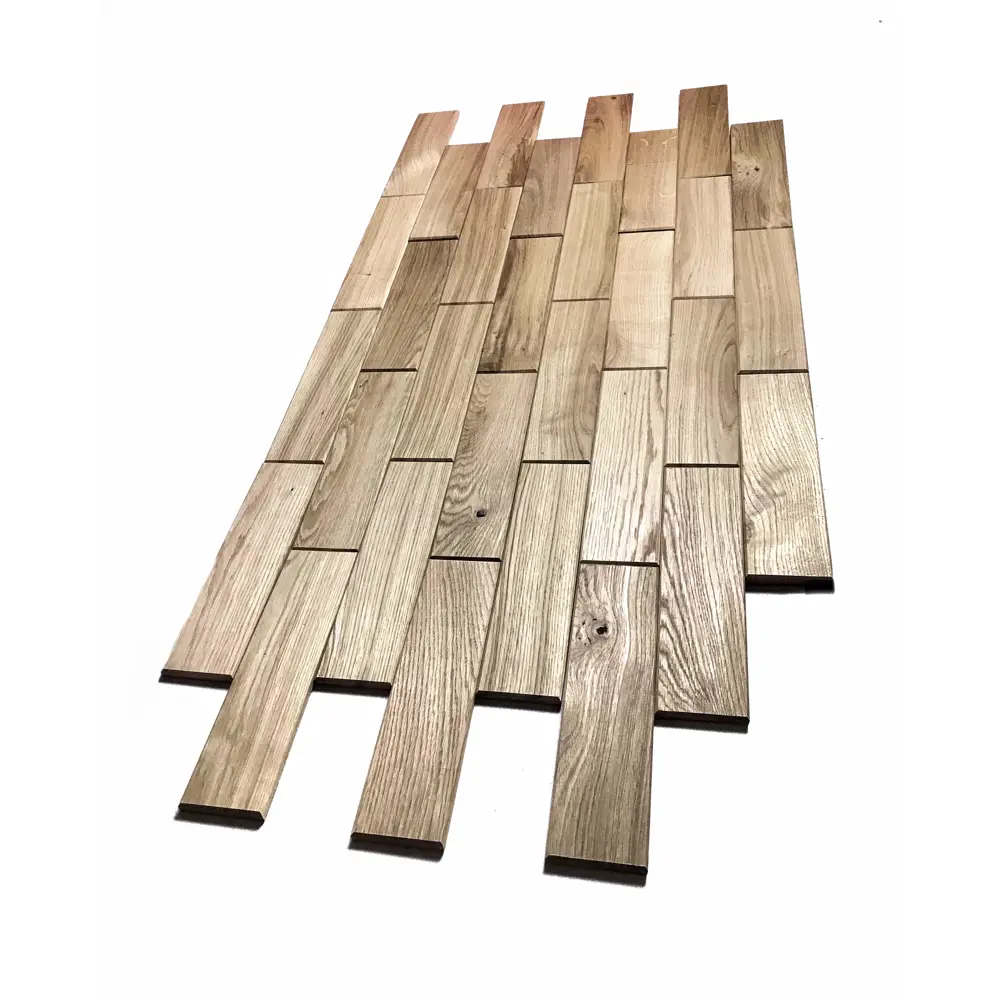 3D мозаика Arabesco шалле дуб 70x240 мм 49 шт. 0.82 м² 83986094 STLM-2027879  - Вид №1
