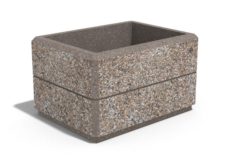 Прямоугольная бетонная плантатор ENCHO ENCHEV - ETE 177 ARCH-00043796 - Вид №7