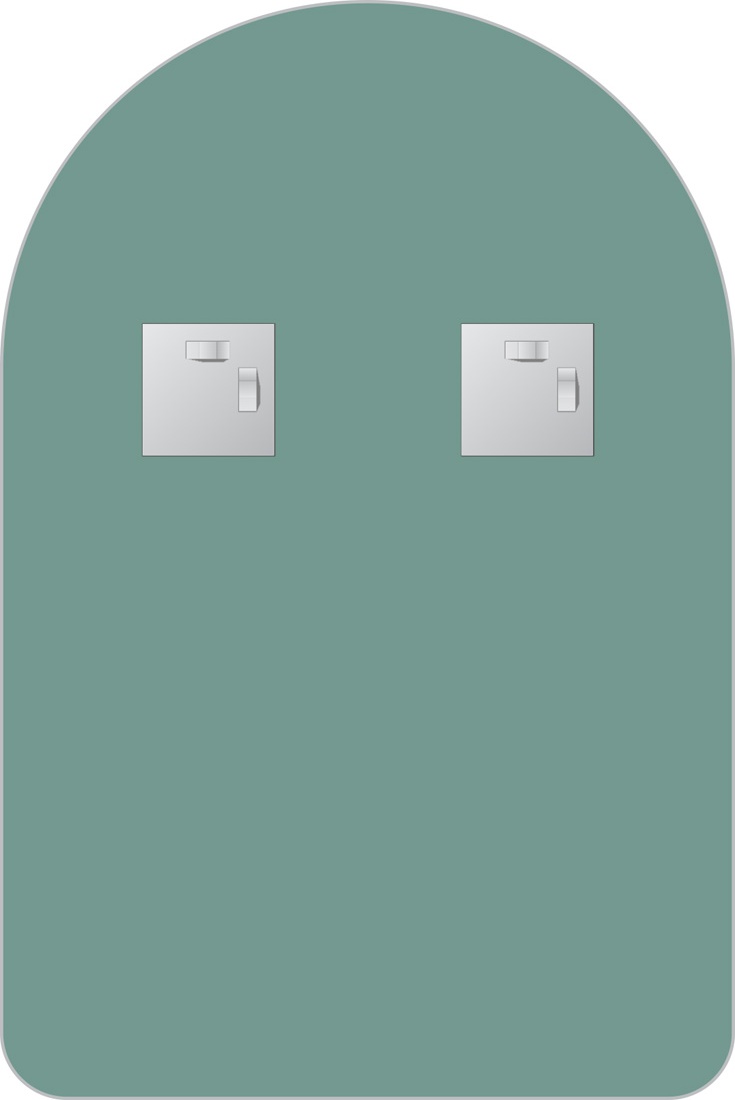 BY 0002 Зеркало со шлифованной кромкой EVOFORM Primary - Вид №2