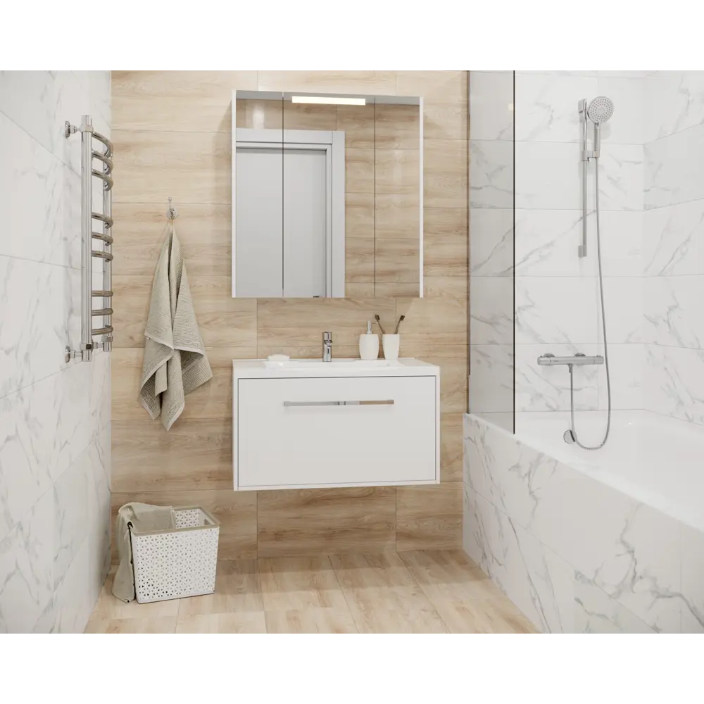 Керамогранит LB Ceramics Софт Вуд 30x60 см 1.27 м² цвет бежевый STLM-2057175 - Вид №8