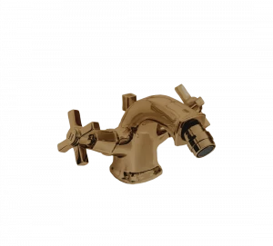 Gentry Home Смеситель для раковины на 3 отверстия Chopin White Бронза GH102663