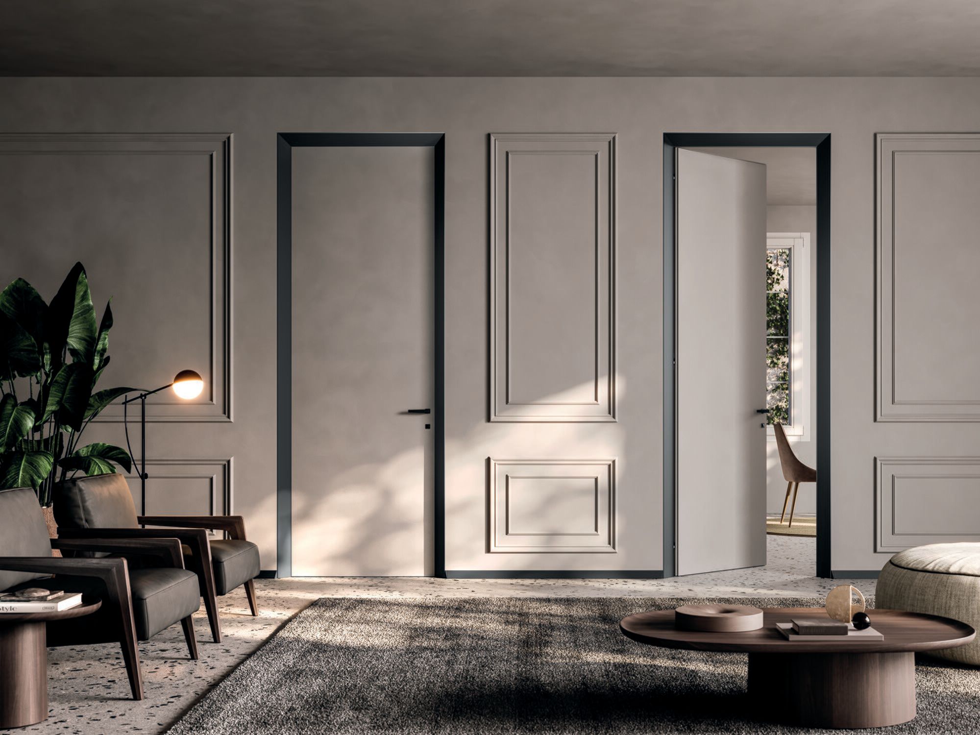 Необработанная дверная панель с покрашенной грунтовкой Eclisse дверные панели ARCH-00113275 - Вид №7