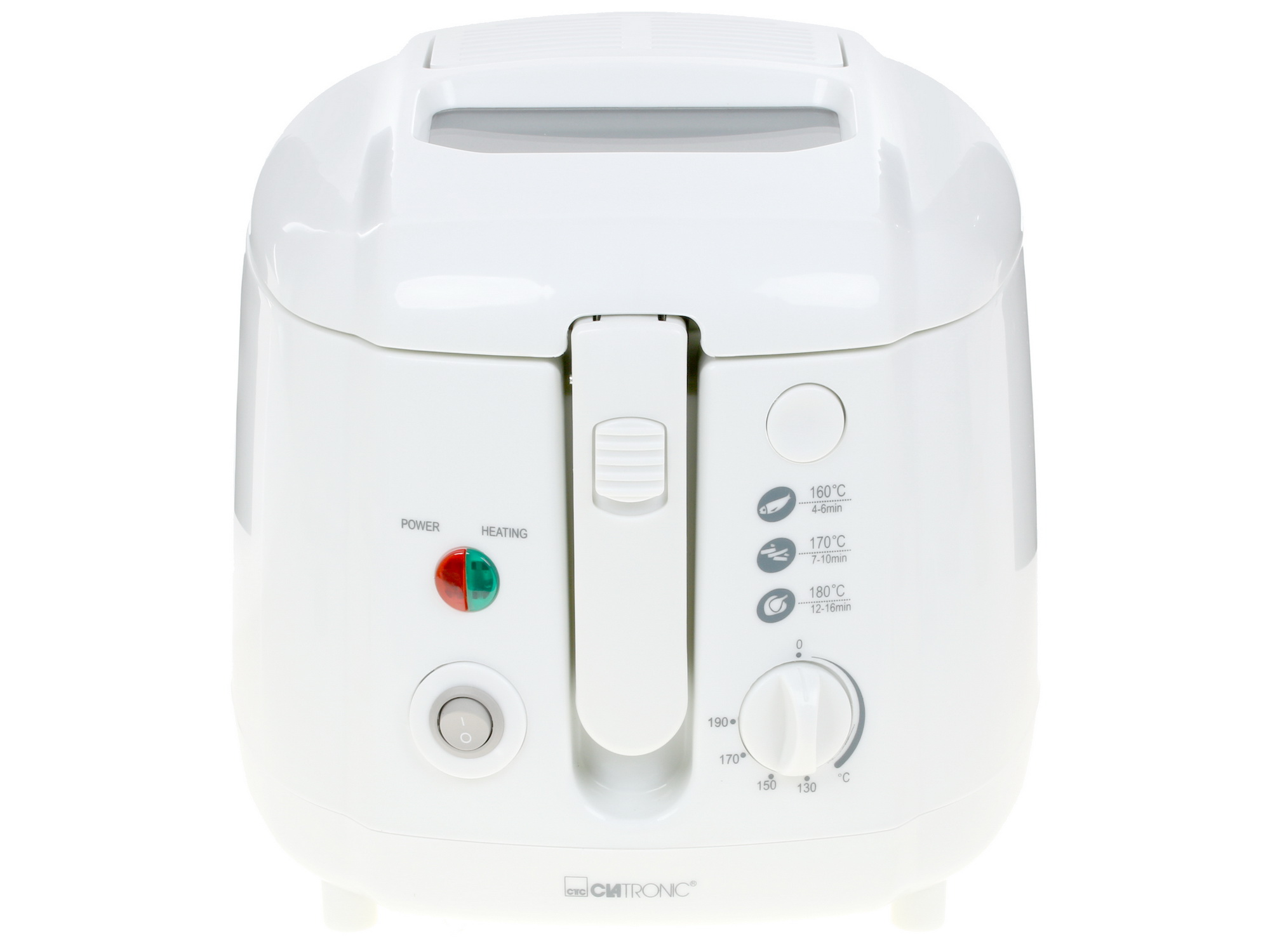 1122171 Фритюрница Clatronic FR 3390 weis 2L белый STDN-0050320 - Вид №1