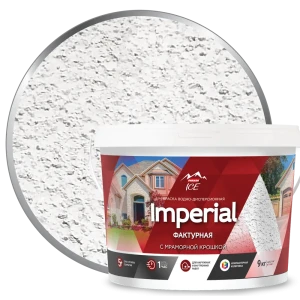 Краска фактурная Parade Imperial с мраморной крошкой 9 кг