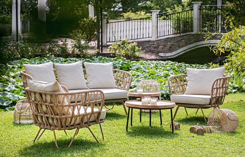 cbdesign Садовое кресло из синтетического волокна с подлокотниками Rio N723n1 - Вид №6