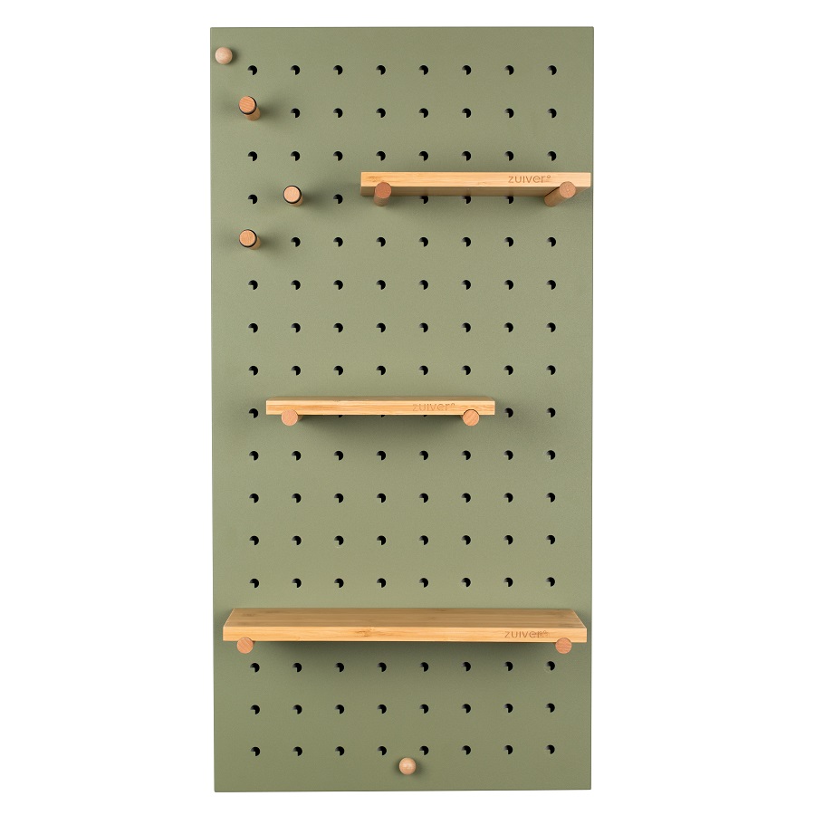 Доска для крючков и полок Bundy, зеленая Zuiver 7900013 - Вид №3