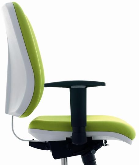 Ares Line Поворотный офисный стул из ткани с 5 спицами и подлокотниками Smart sun-id-1366489 - Вид №4