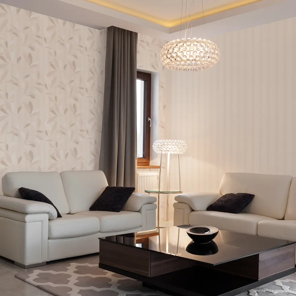 Обои виниловые Home Color Algae бежевые 0.53 м 11028-21 83118969 STLM-2156738 - Вид №3