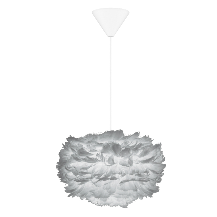 Плафон светло-серый Umage Eos Mini 20х35 см 2124 UMAGE  00-3895163 Серый  - Вид №6