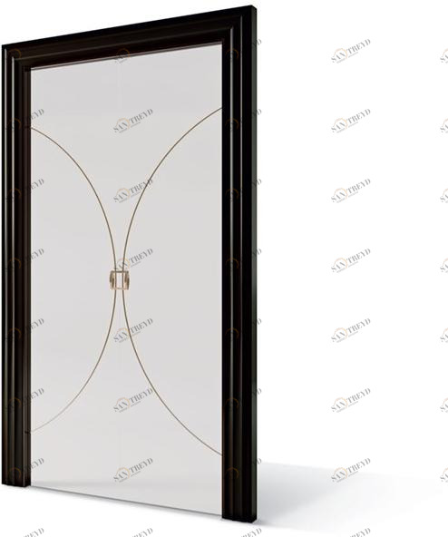 Carpanese Home Раздвижная стеклянная дверь Contemporary 7802