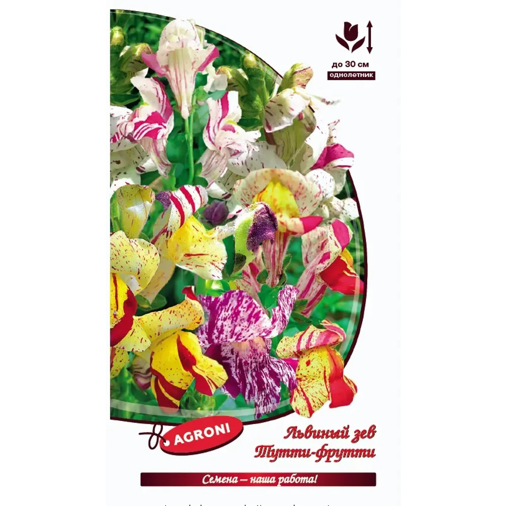Agroni Львиный зев Тутти-фрутти - разноцветные однолетники для сада 89400859 STLM-1570778