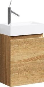 Леон-МР тумба под умывальник подвесная, цвет дуб сонома