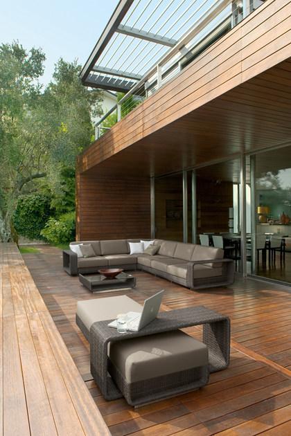 Roberti Модульный угловой садовый диван из алюминия Hamptons sun-id-1478133 - Вид №2