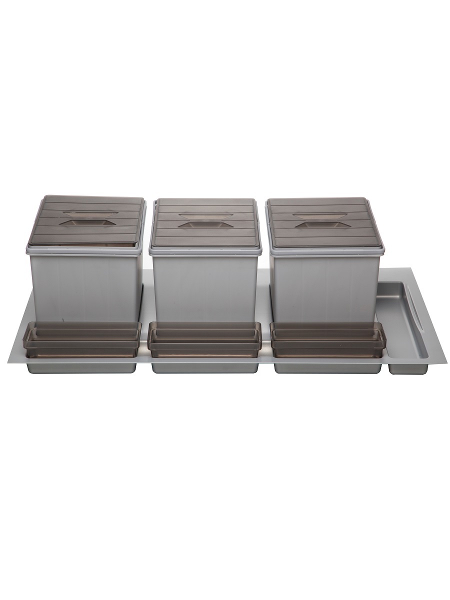 Система сортировки мусора Omega 900/36 Metallic Grey NAVAKO 10128 - Вид №1