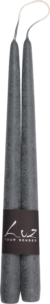10602854 Luz your senses Набор свечей Luz your senses "Рустик" 30см, 2 шт (базальтовый) Парафин 