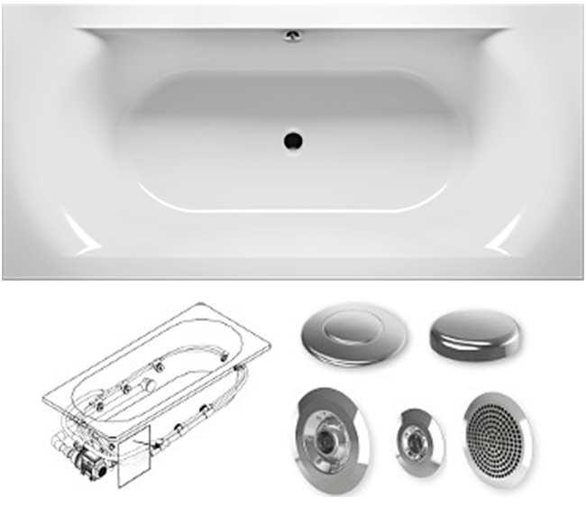 BB4800500000000_hit1 Ванна Riho Lima Santreyd - Вид №2