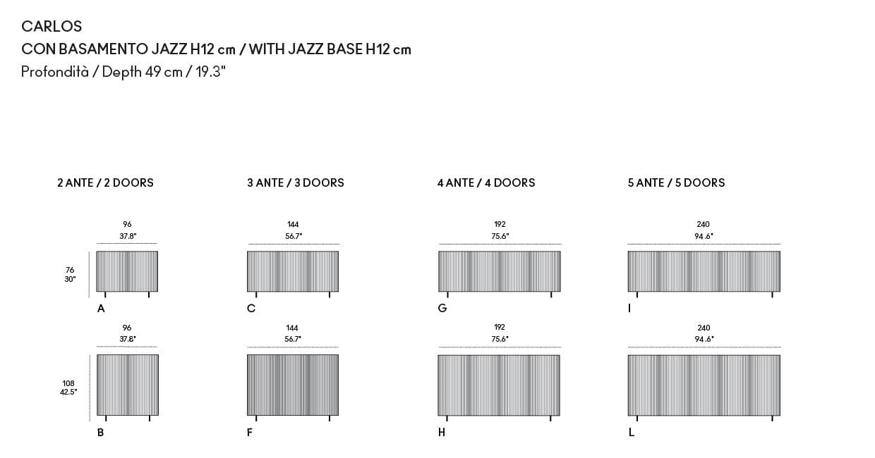 Шкаф с распашными дверями Casamania & Horm Carlos ARCH-00142737 - Вид №15