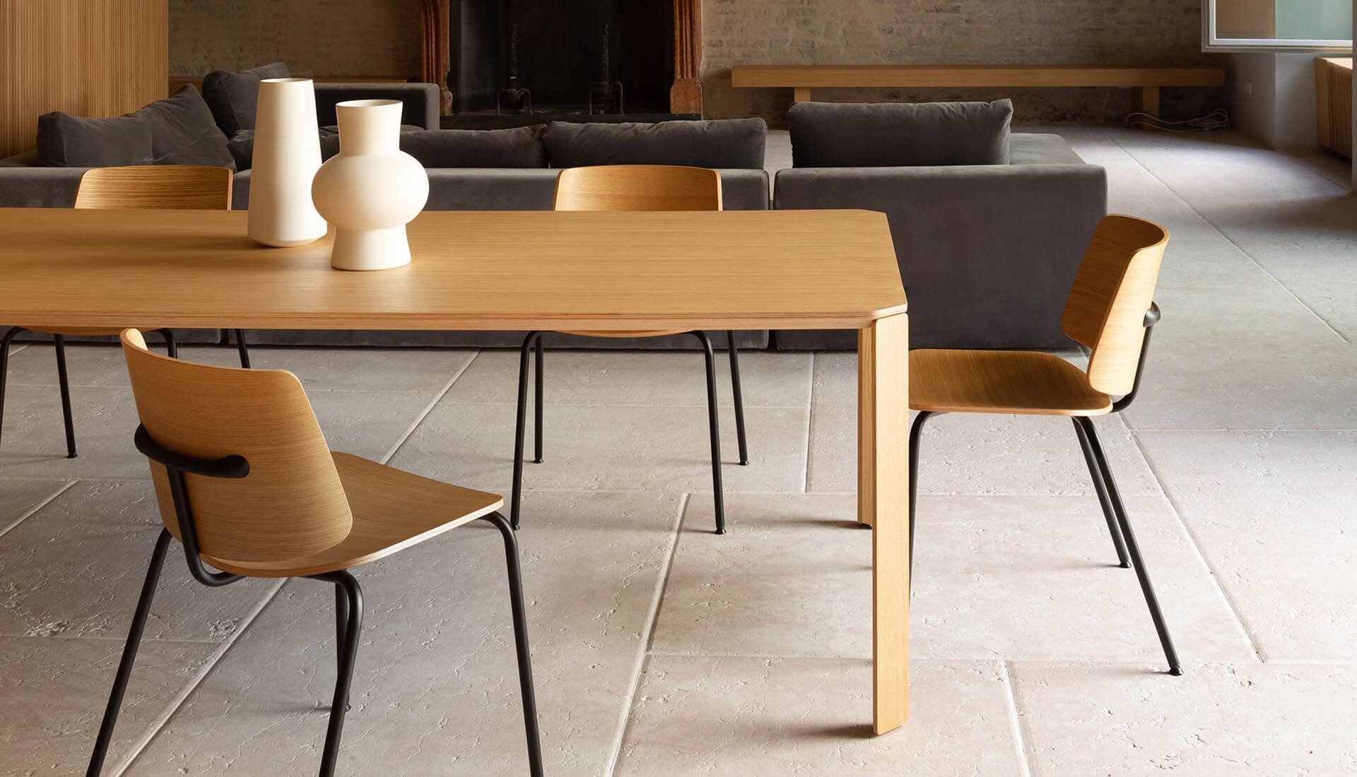 Алюминиевый и деревянный стул True Design Tao ARCH-00056572 - Вид №7