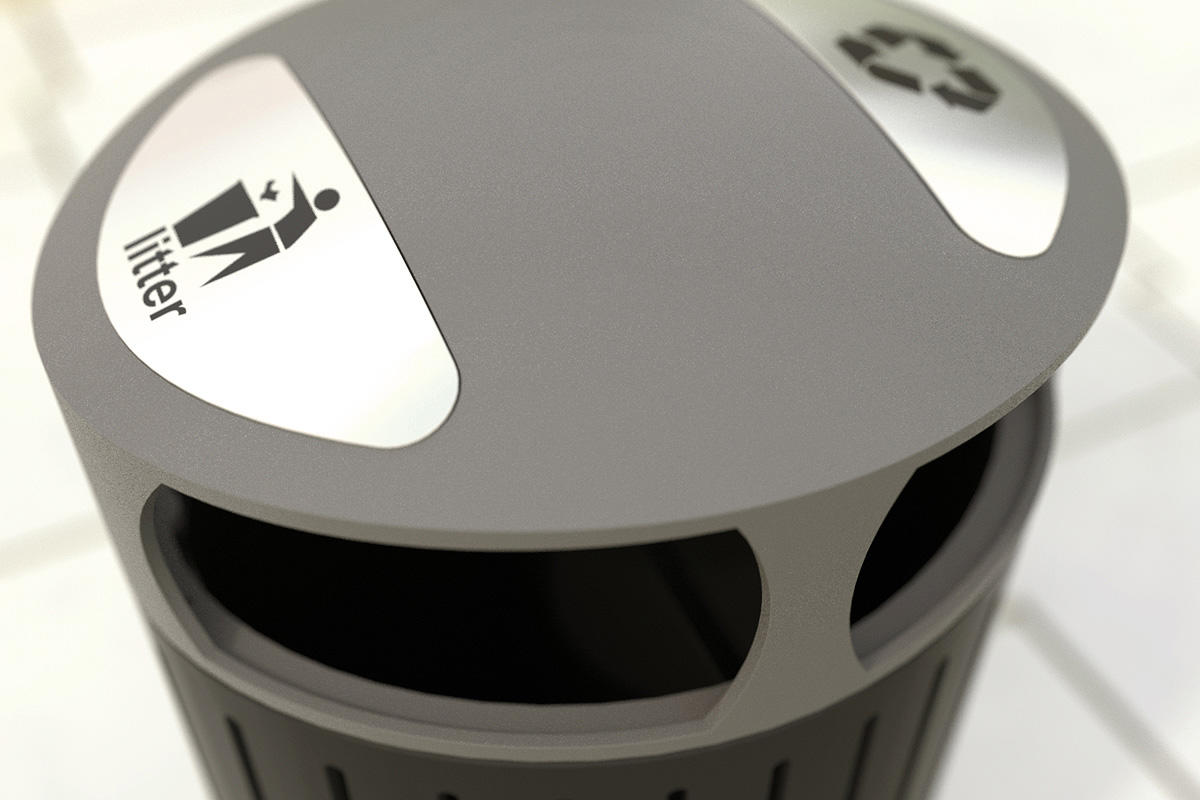 FSRT179 Отправка мусора и контейнер для вторичной переработки  Forms-surfaces  - Вид №9