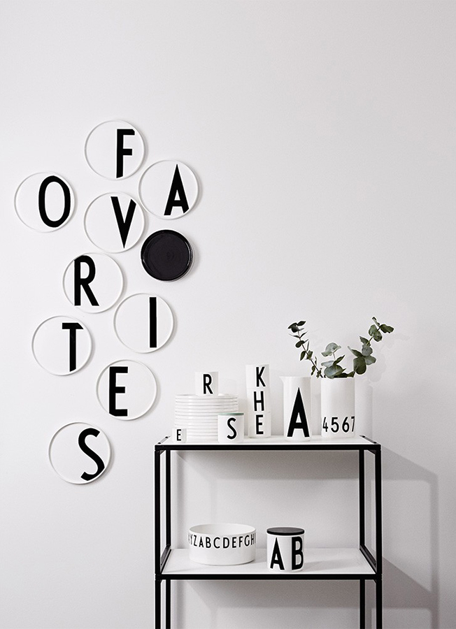 Фарфоровая тарелка P Design Letters 10201500P - Вид №1