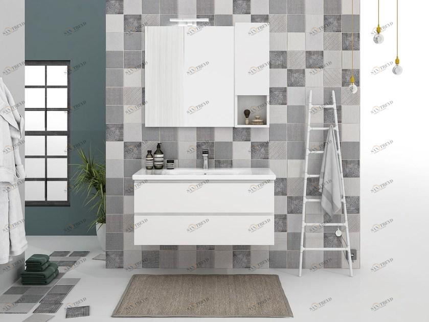 LEGNOBAGNO Подвесная тумба под умывальник с ящиками Express sun-id-1384510