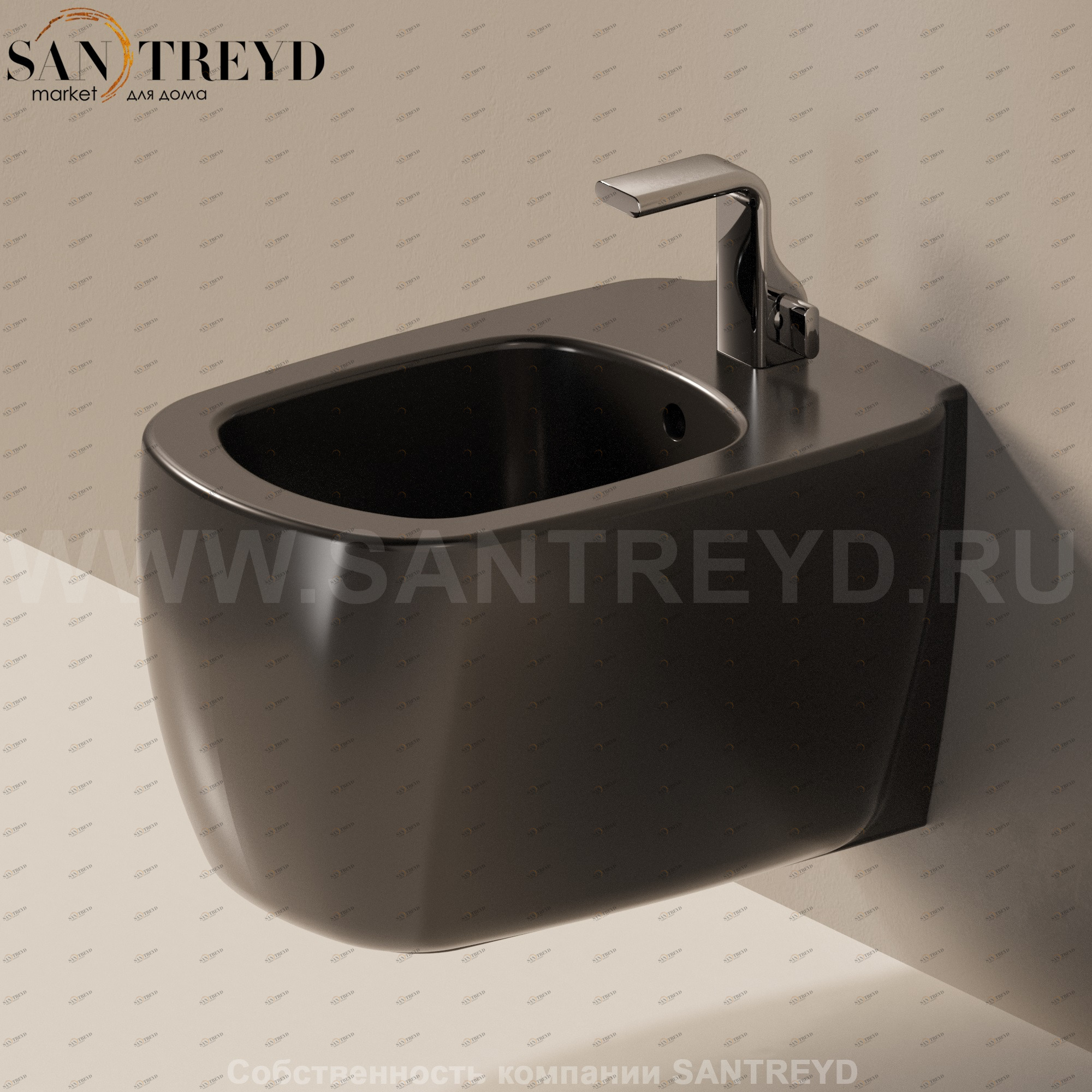 MN2189017 Биде подвесное Mono Ceramica Flaminia