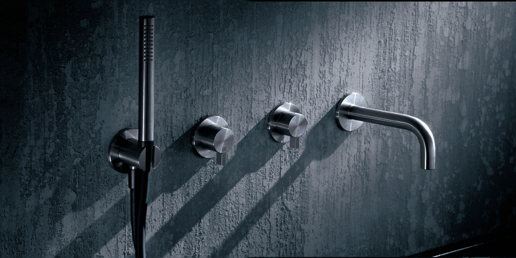 Смеситель настенный для ванны KITTXQV4M_IXS Geda Nextage Toox KITTXQV4MIXS - Вид №1