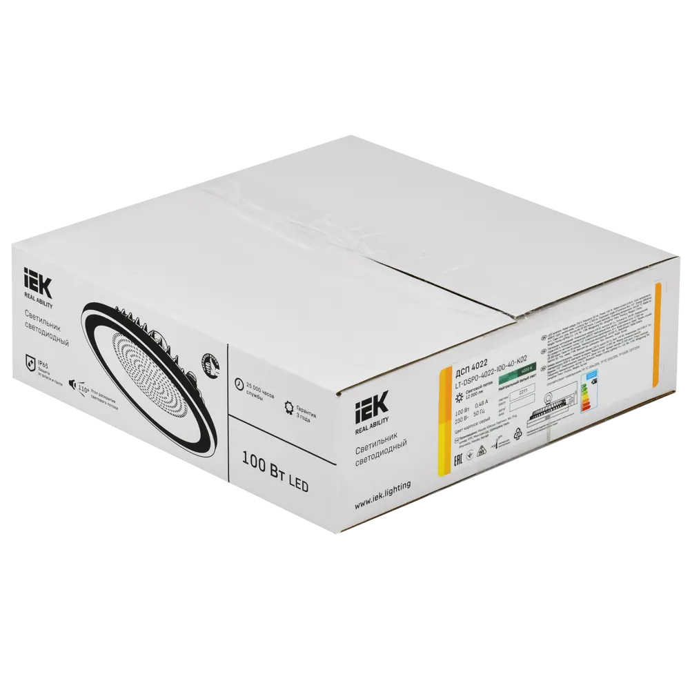 Светильник светодиодный IEK ДСП 100 Вт IP65 накладной 4000 К 89340877 STLM-2091873  - Вид №5