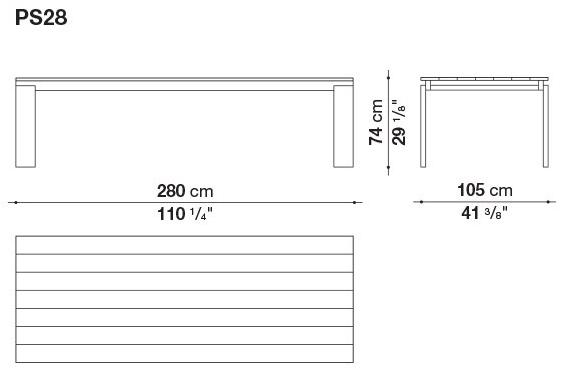 B&B Italia Прямоугольный деревянный стол Parallel structure sun-id-1422236 - Вид №3