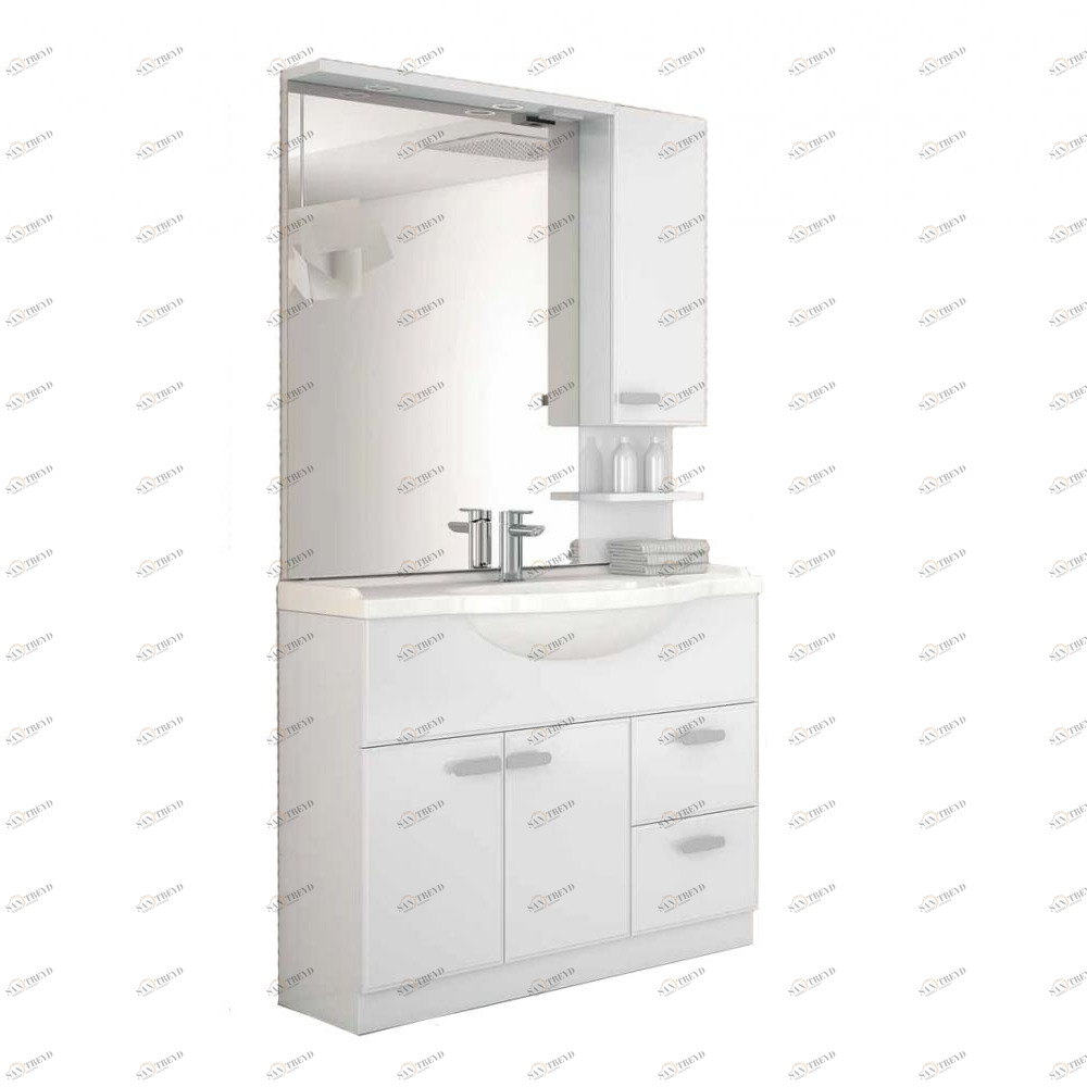 Комплект мебели для ванной комнаты 43 BMT City Manhattan