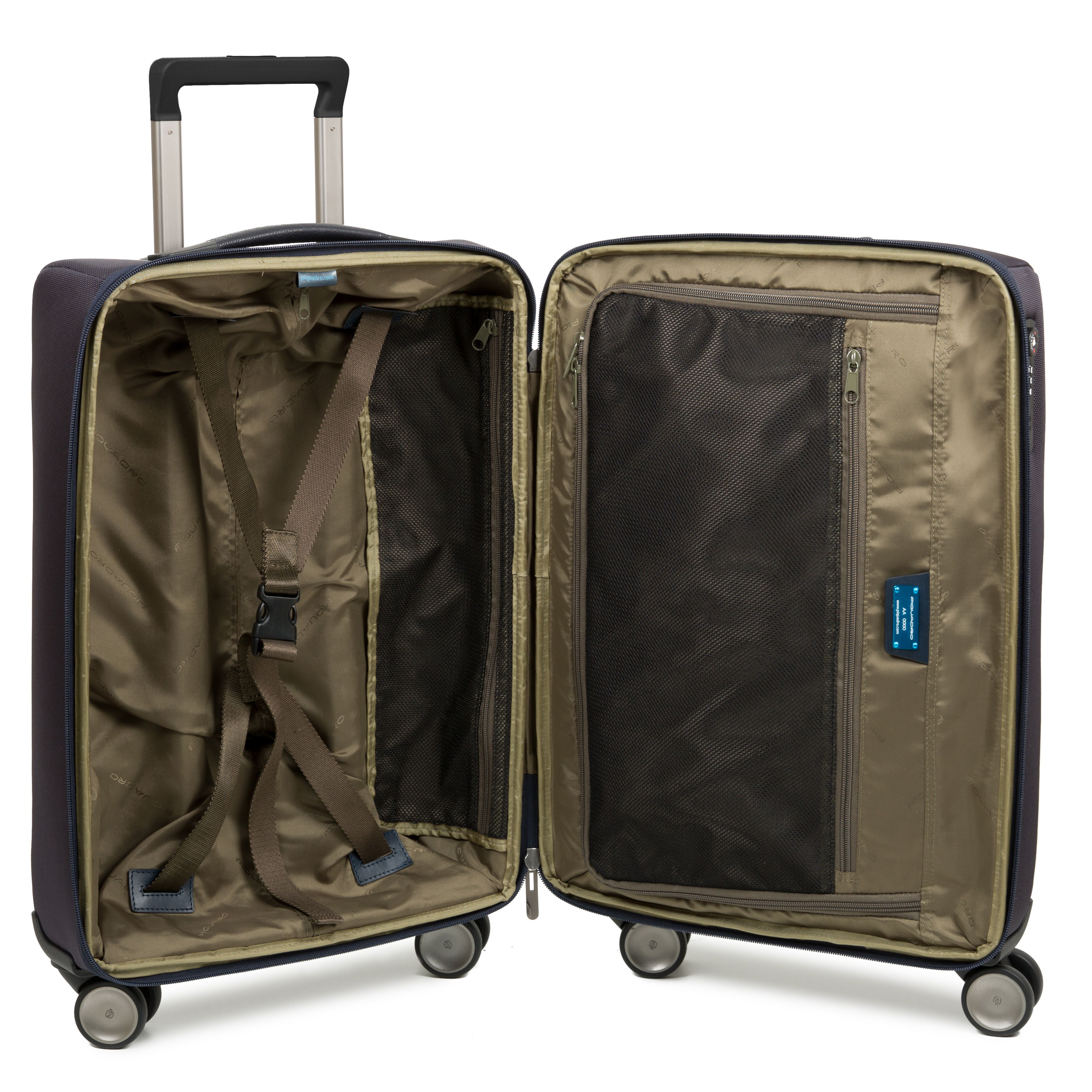 BV4444BRBM/N Чемодан BV4444BRBM Cabin size spinner Piquadro Brief  - Вид №1