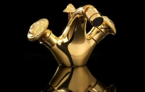 Devon&Devon Смеситель для биде на одно отверстие на террасе Swan Exc-sw110