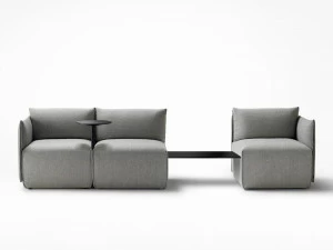 Ross Gardam Модульный тканевый диван со встроенным журнальным столиком Place