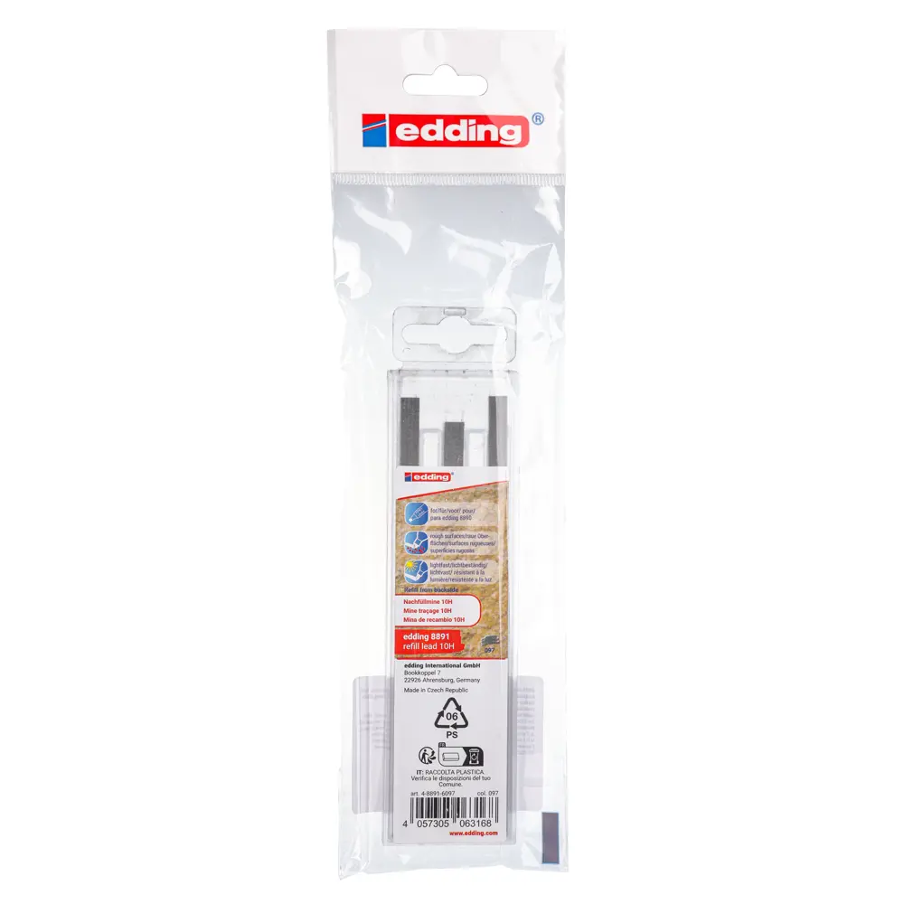 Грифели Edding для механических карандашей, 6 шт. - мягкое письмо и черчение 89418292 STLM-1566106 - Вид №4