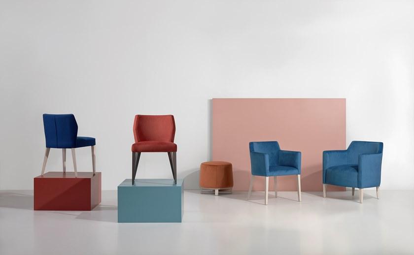 Fenabel Стул из мягкой ткани Jasy sun-id-1369236 - Вид №1