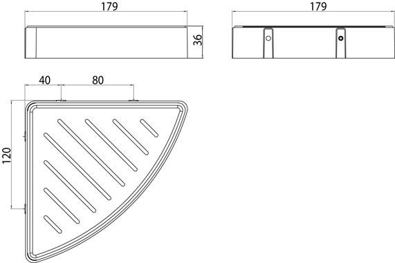 Emco Bad Полка для ванной Loft sun-id-1511296 - Вид №4