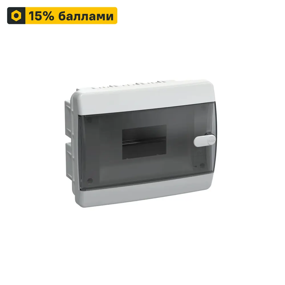 Щит распределительный встраиваемый IEK Union на 8 модулей с защитой IP41 89370939 STLM-1110885