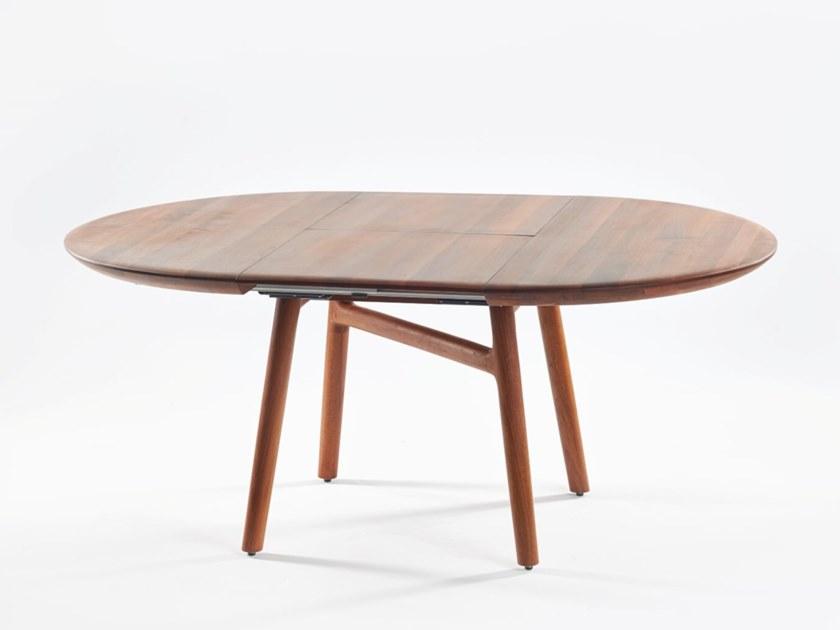 Artisan Раздвижной обеденный стол из массива дерева  Dtda1xxyy  - Вид №2