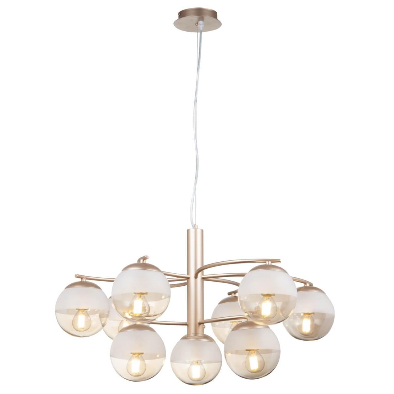 Подвесная люстра Freya Ostin FR5018PL-09G FREYA ДИЗАЙНЕРСКИЕ, OSTIN 312779 Янтарный  - Вид №3