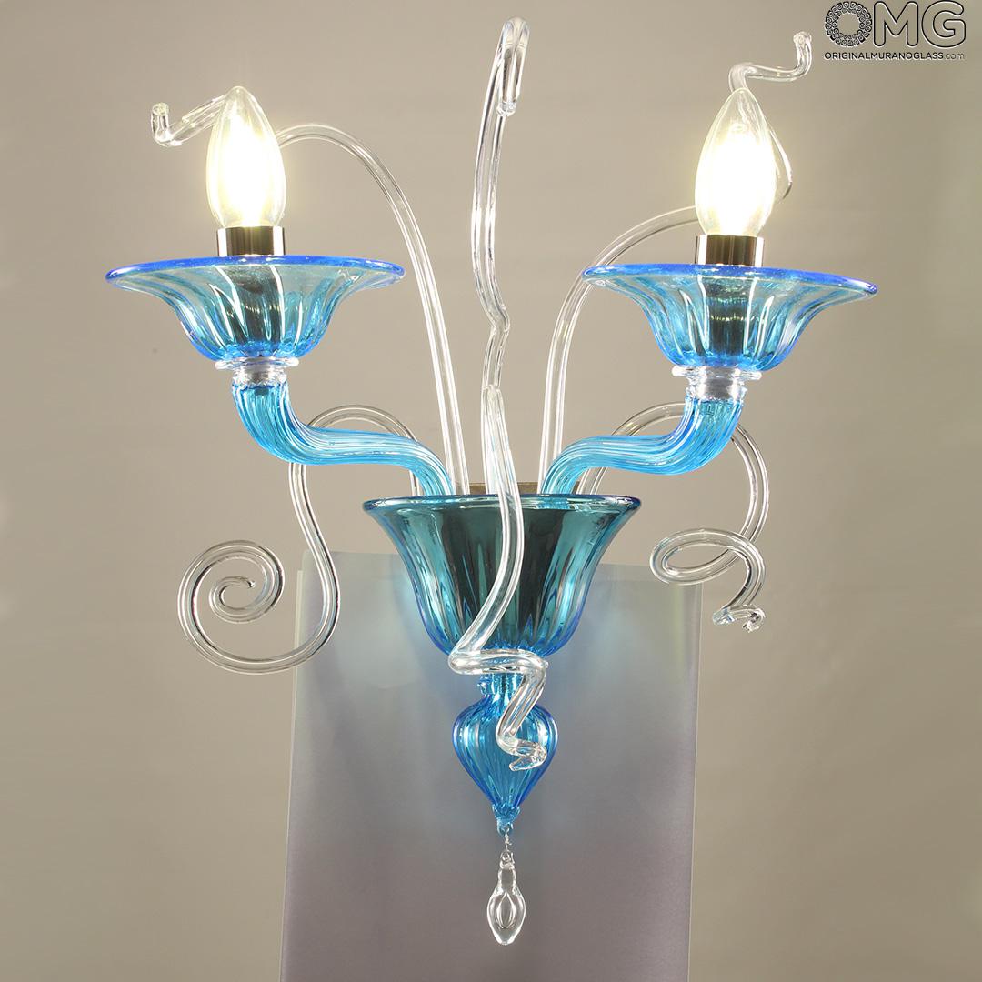 2154 ORIGINALMURANOGLASS Бра Карнавал - Luxury - муранское стекло 25 см  - Вид №1