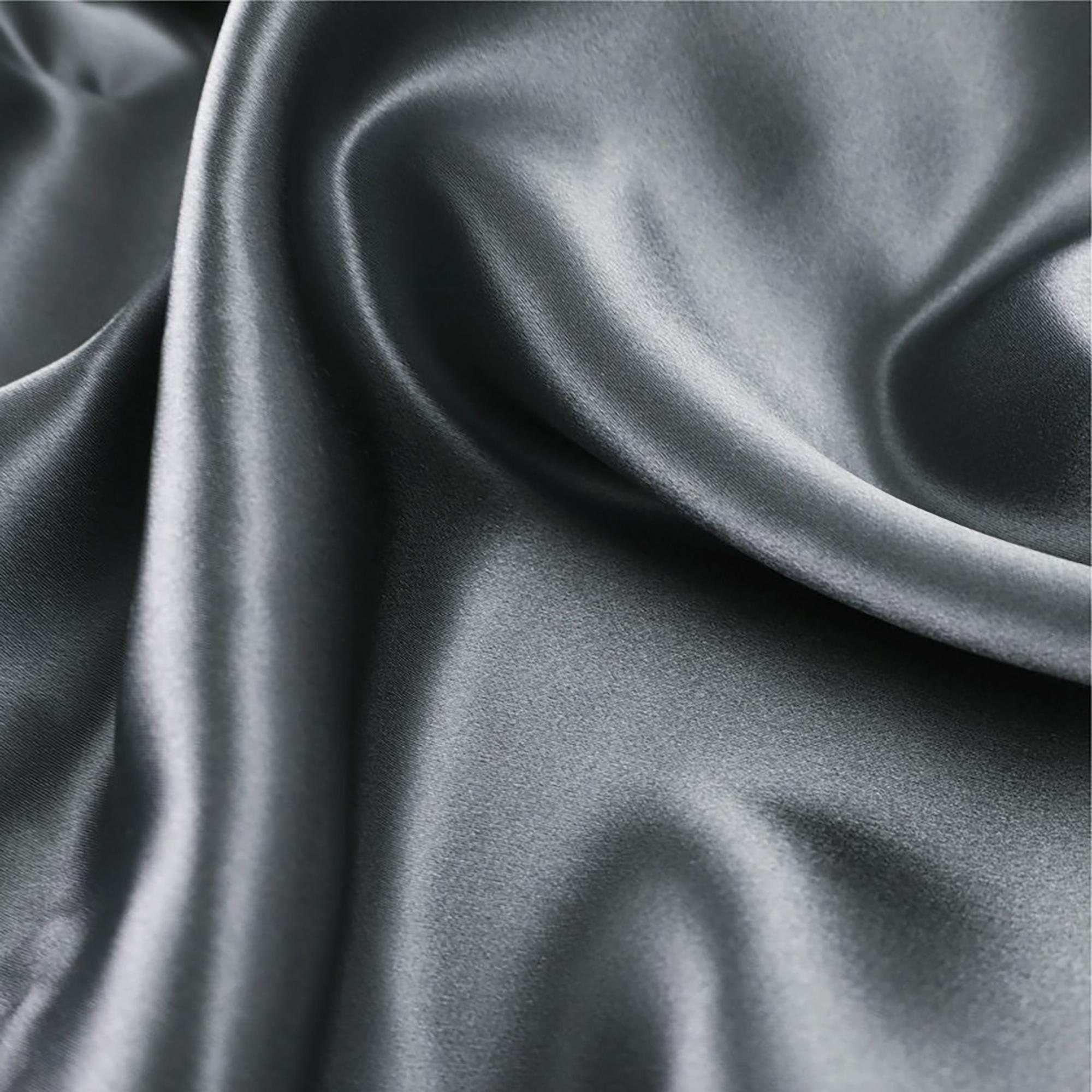 Наволочка princess77silver, 70x70 см, шелк, 1шт, цвет серебристый SILK MANUFACTURE 90520688 - Вид №1