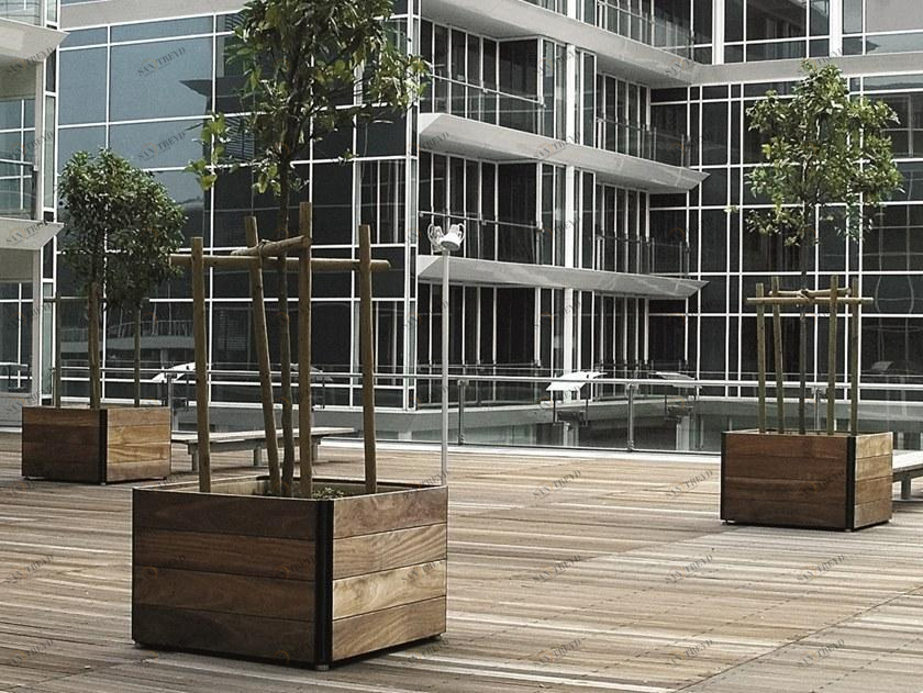 URBIDERMIS Квадратный кашпо для общественных мест sun-id-1414788