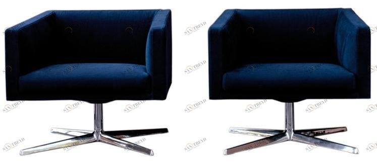 Verzelloni Кресло со съемным чехлом из ткани с 4 спицами Cubica sun-id-1458099