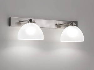 Стеклянный светодиодный настенный светильник