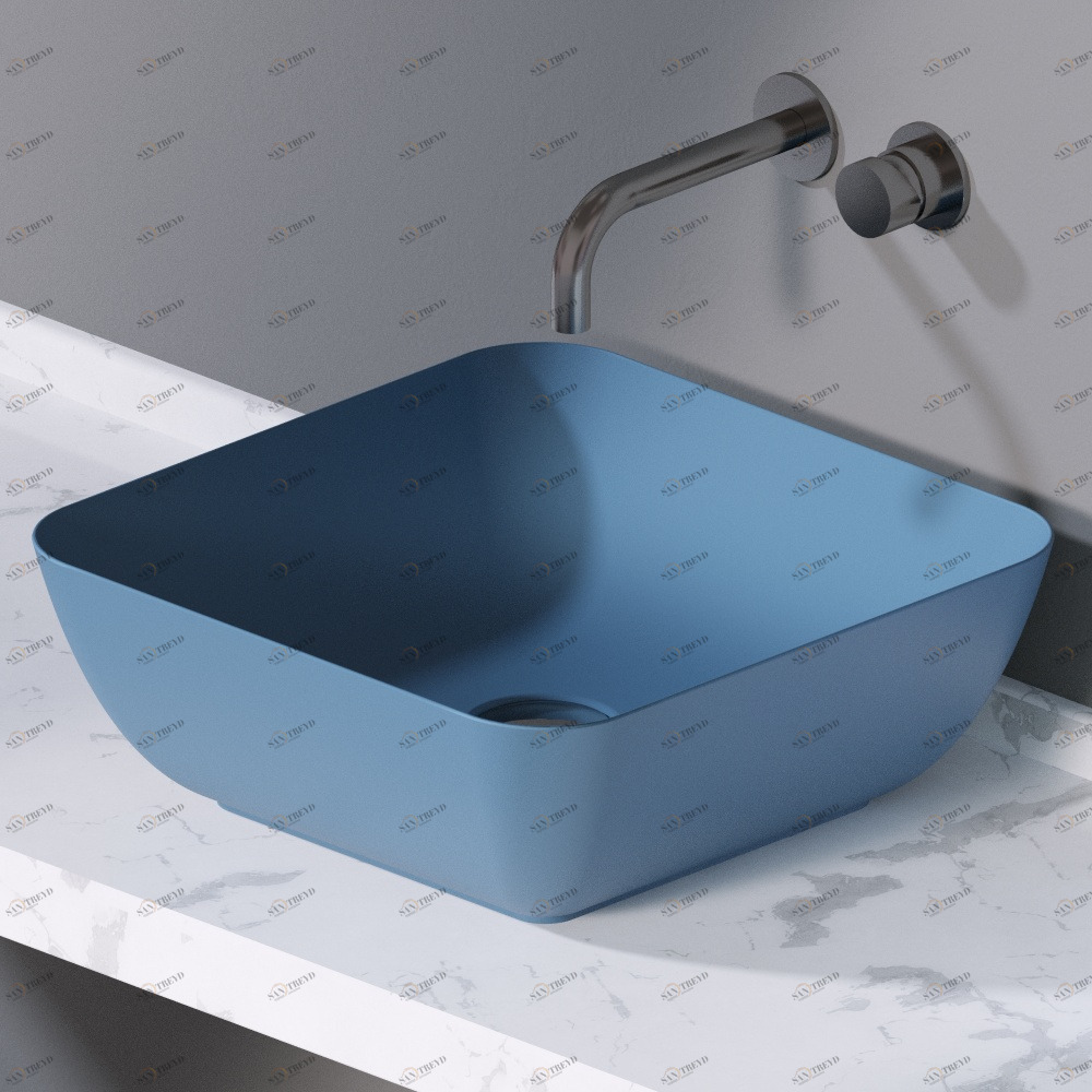 L602141 Накладная раковина на столешницу  прямоугольная A. e T. Italia ELITE AeT ITALIA