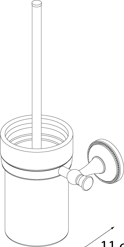 9513 Ёрш для туалета GR- GRAMPUS ALFA - Вид №2