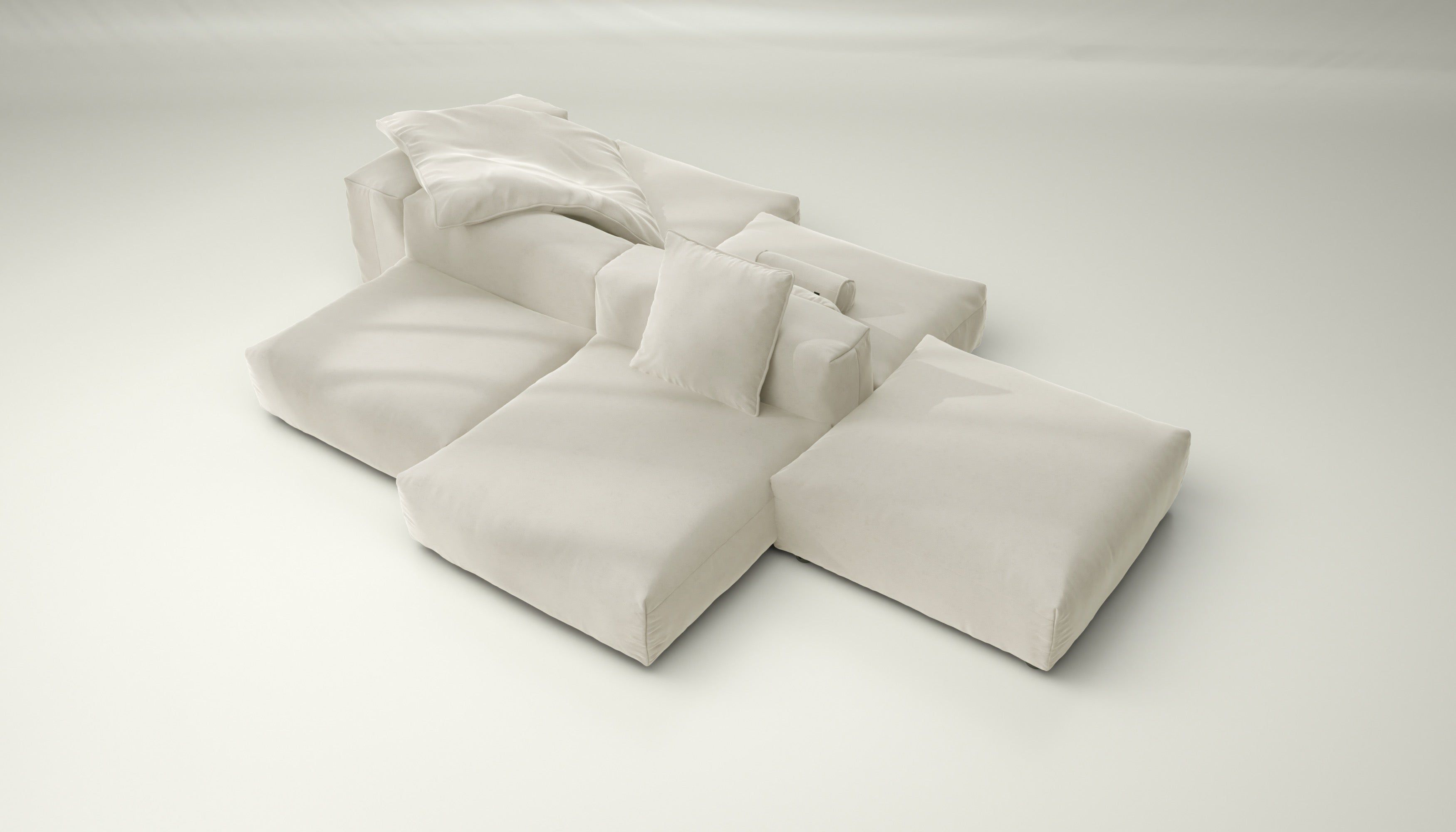 Двухсторонний модульный диван vetsak Suave ARCH-00024041 - Вид №21