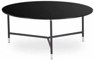 B&T Design Круглый лакированный журнальный столик