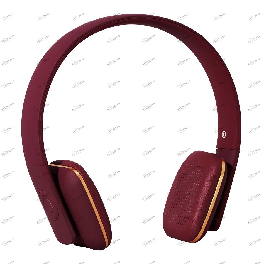 Наушники беспроводные aHEAD бордовые KREAFUNK KFSS07